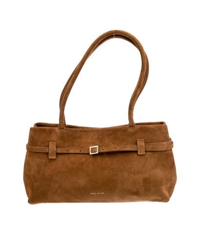 Manu Atelier Atelier Suede Shoulder Bag