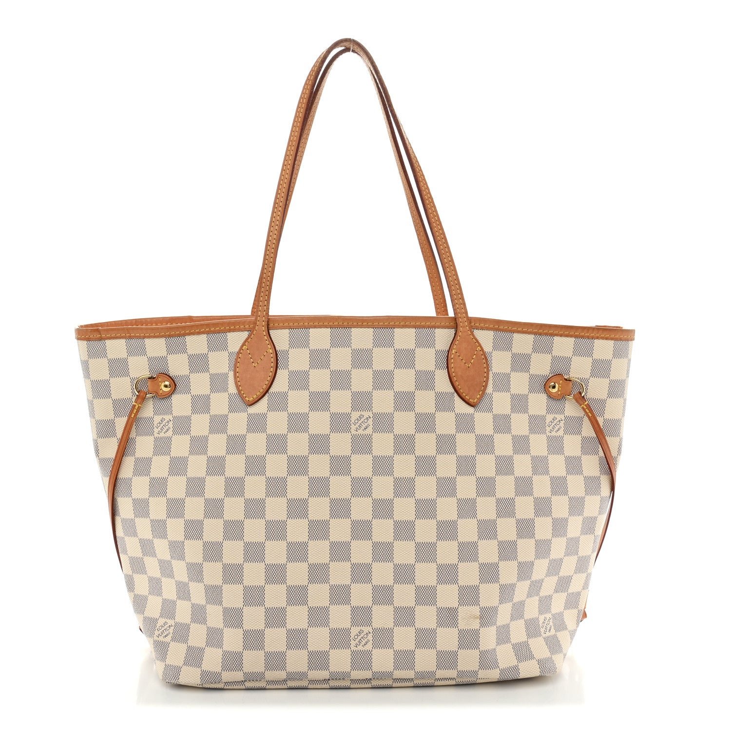 Louis Vuitton Damier Azur Neo Neverfull MM Rose Ballerine