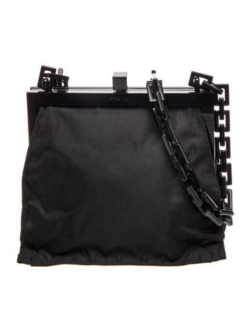 Prada Tessuto Nylon Shoulder Bag Mini