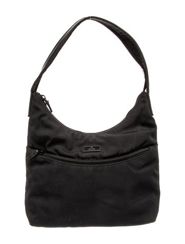 GG Nylon Shoulder Bag