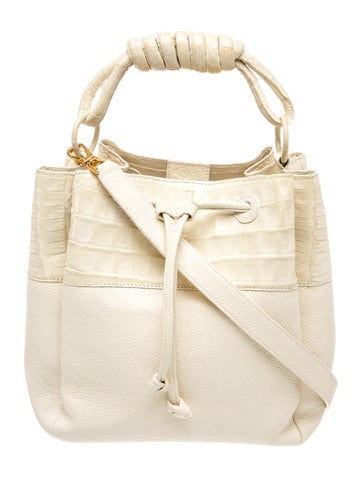 Nancy Gonzalez Leather Bucket Bag