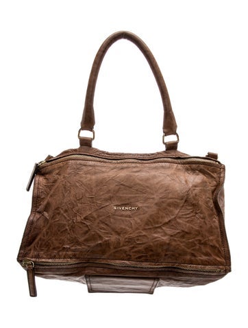 Leather Top Handle Bag