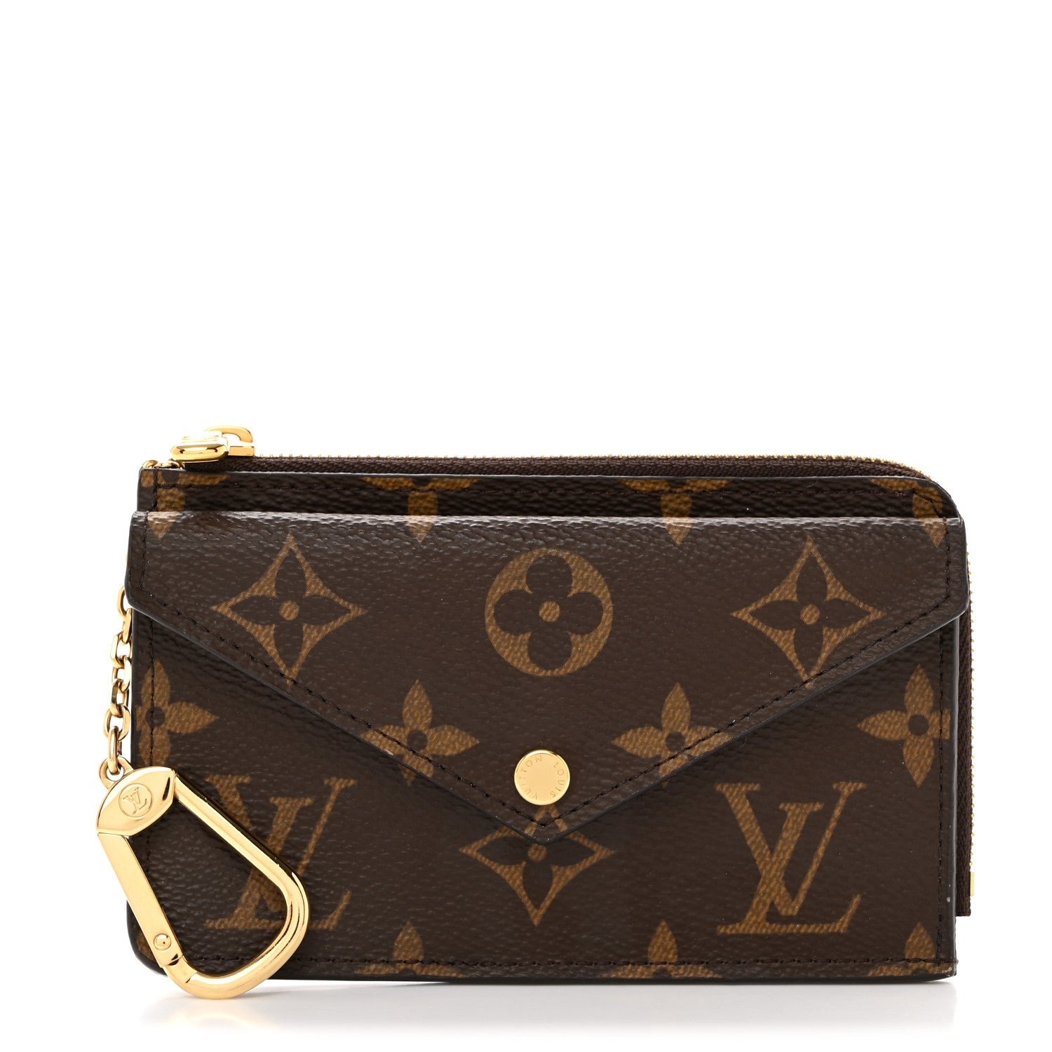 Louis Vuitton Monogram Recto Verso Card Holder Black