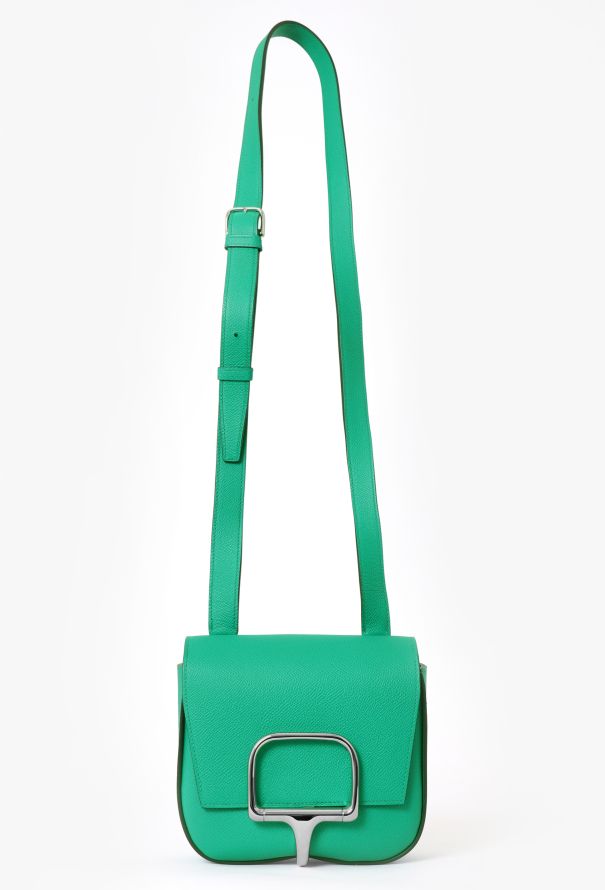 Hermes Vert Jade Della Cavalleria Mini II Bag