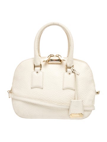 Leather Top Handle Bag