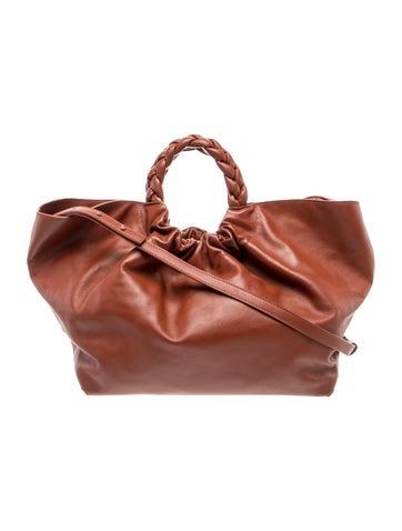 Leather Top Handle Bag