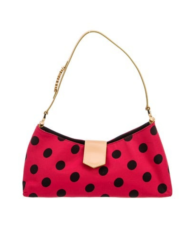 Moschino Canvas Shoulder Bag