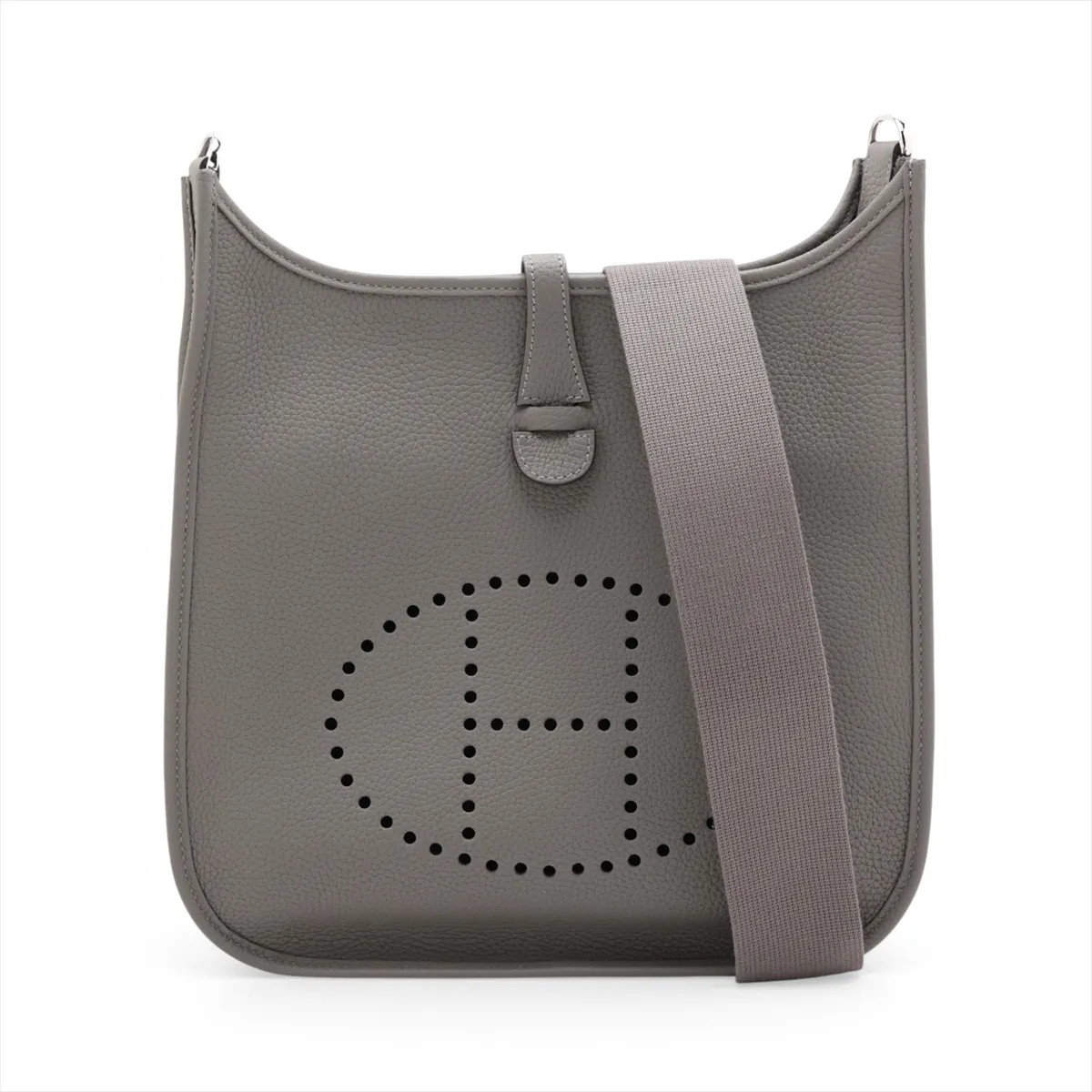 Hermès evelyn 3 29 PM Taurillon Clemence Grimayer Silver Metal Fittings