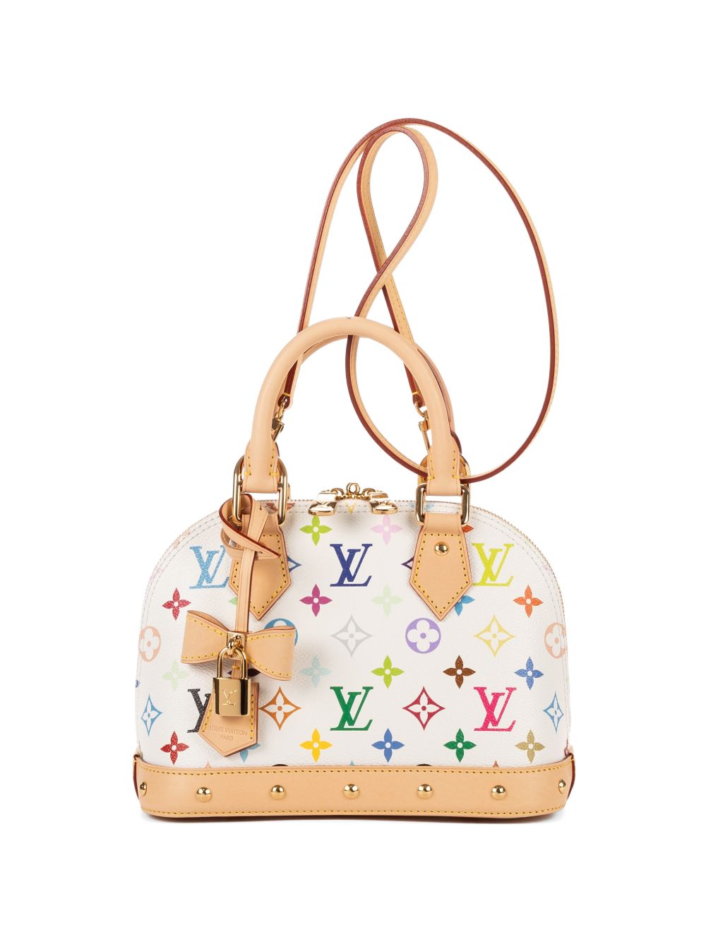 x Takashi Murakami BB Alma Monogram bag