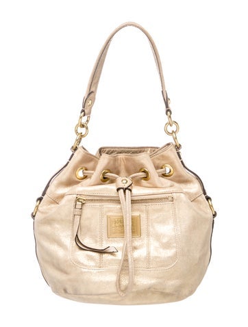 Leather Bucket Bag