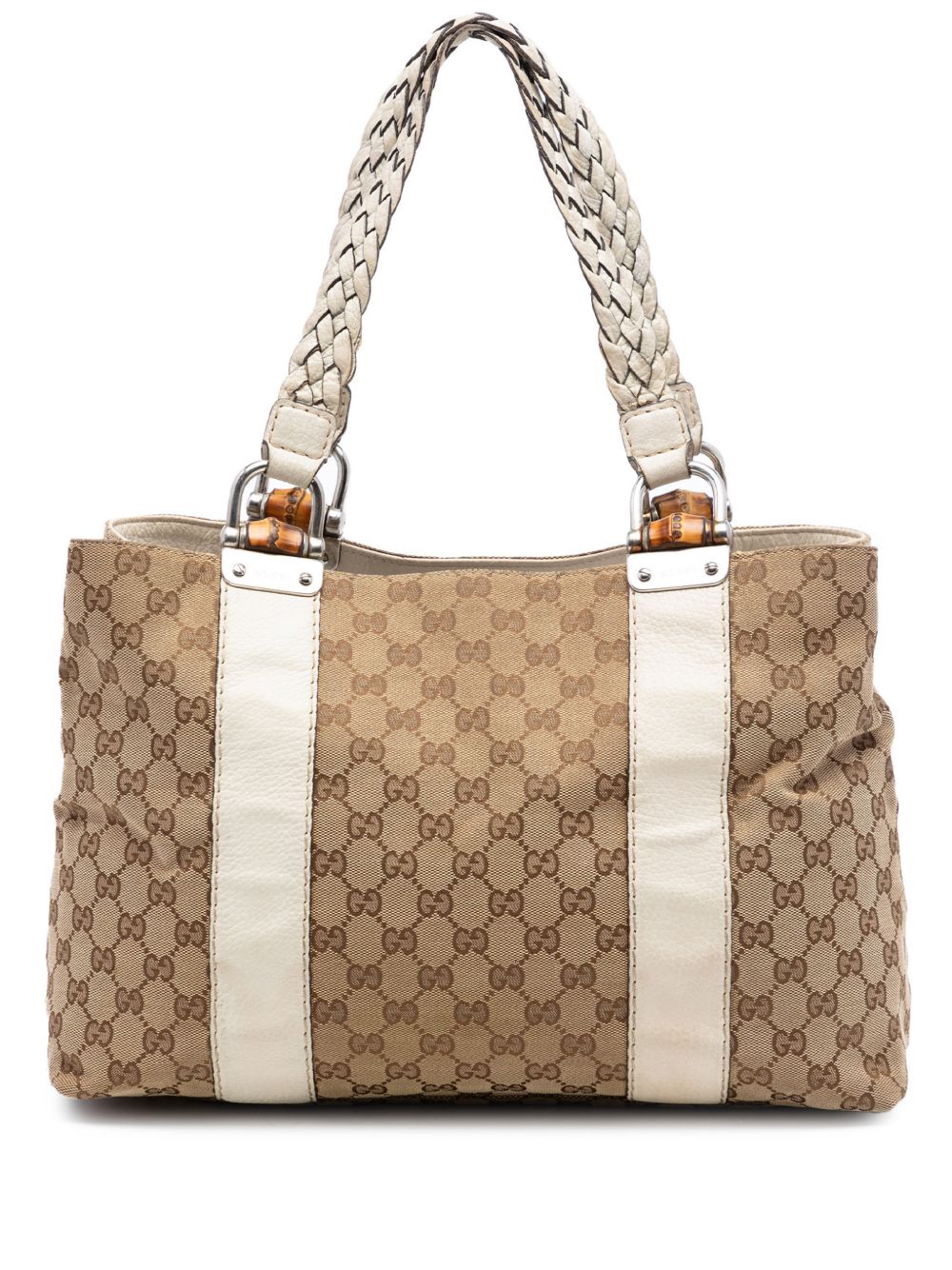 2016-2025 Medium GG Canvas Bamboo Libeccio tote bag
