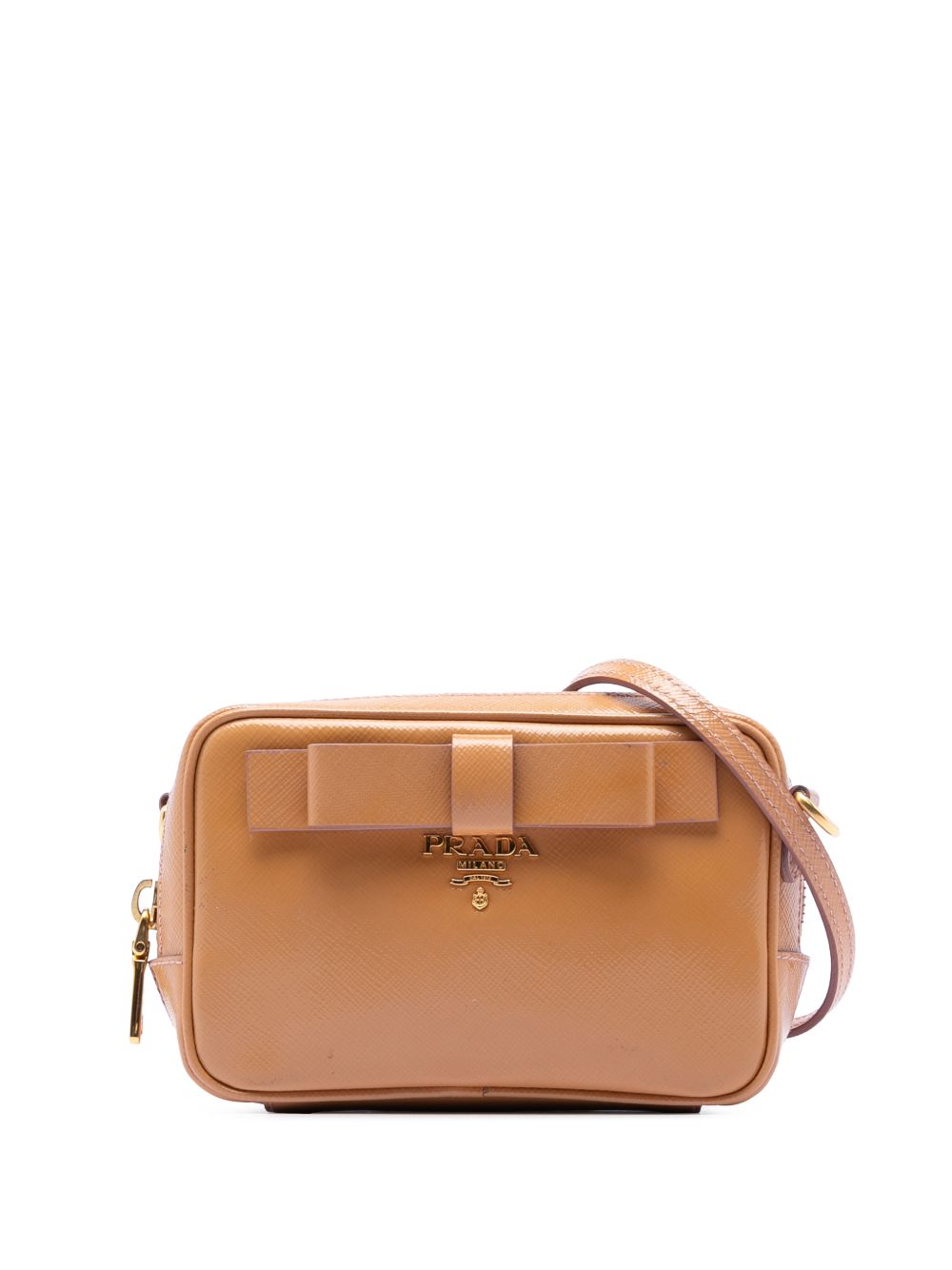 2013-2026 Saffiano Vernice Bow Camera Bag crossbody bag