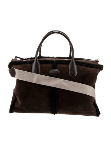 Shearling Crossbody Bag