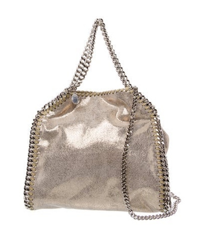 Stella McCartney Mccartney Vegetarian Suede Top Handle Bag