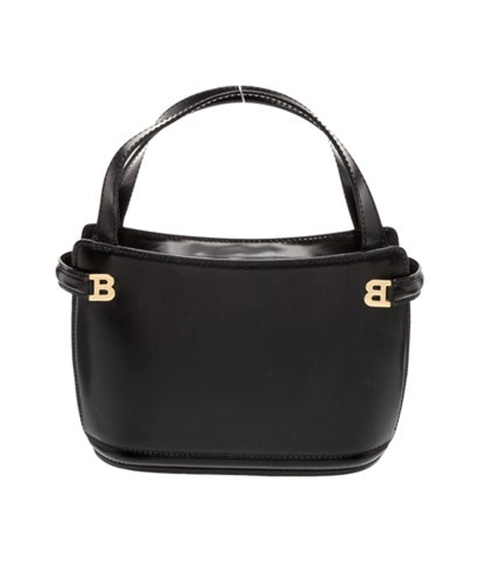 Bally Leather Top Handle Bag