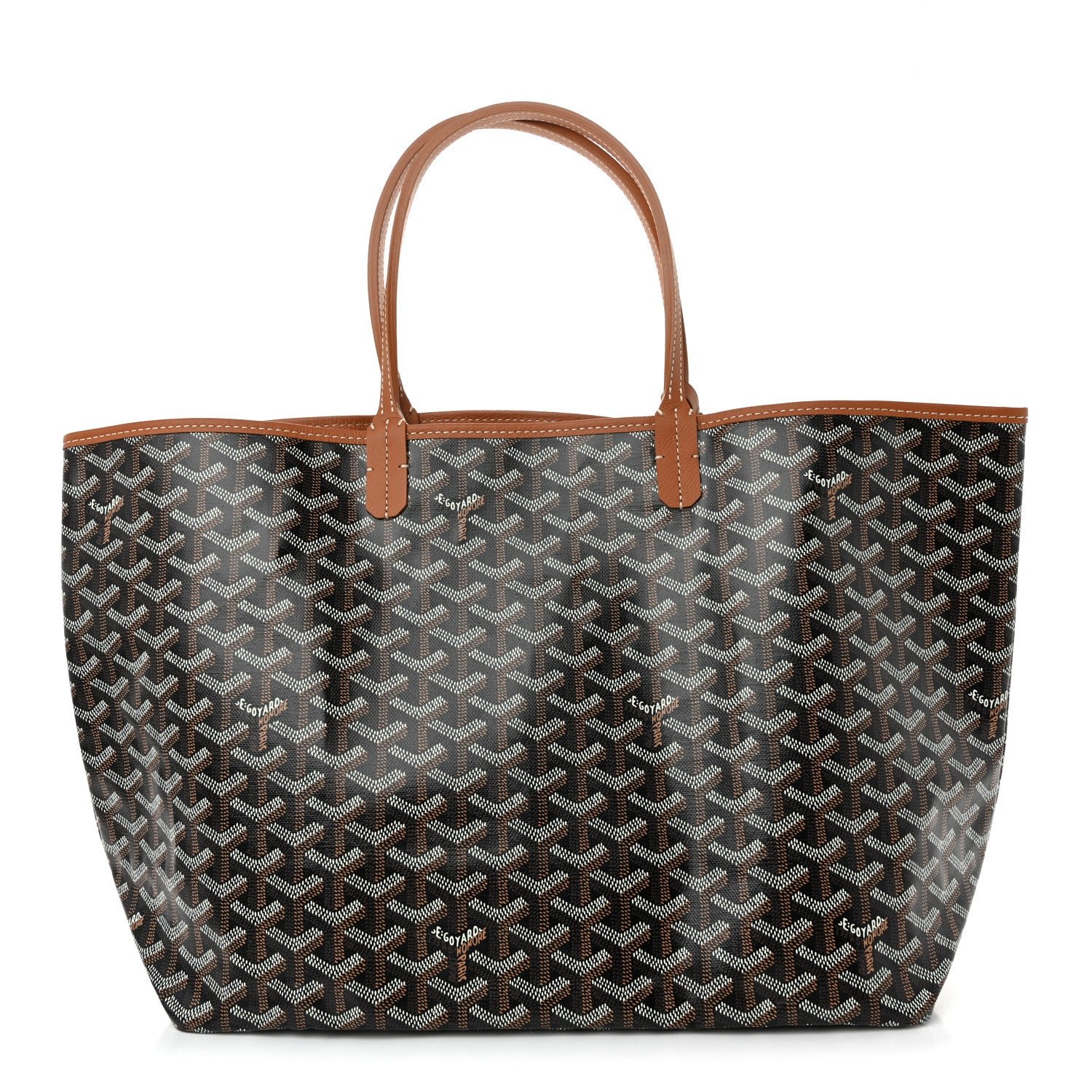 Goyard Goyard Goyardine Saint Louis PM PM Black Gold