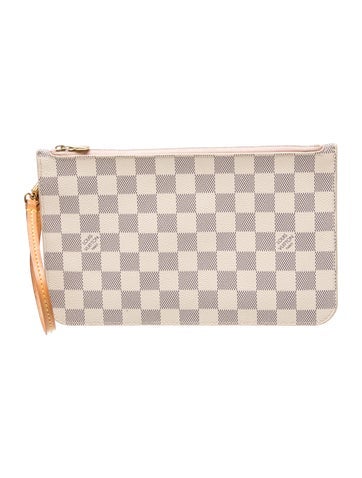 Damier Azur Neverfull Pouch