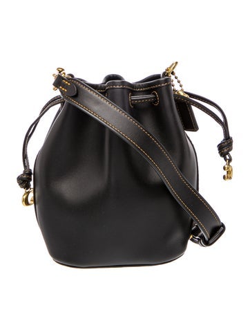 Leather Bucket Bag