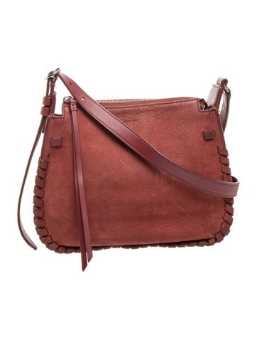 Suede Crossbody Bag