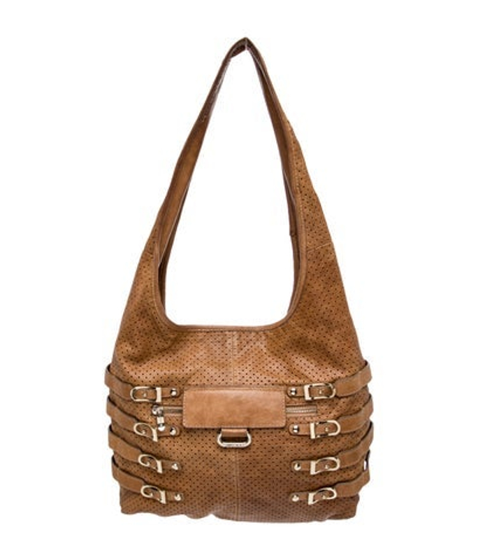 Jimmy Choo Choo Suede Shoulder Bag