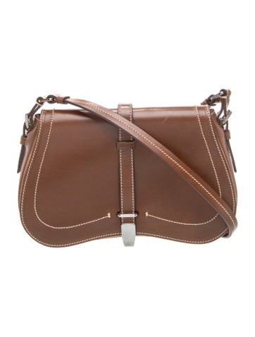 City Calf Leather Crossbody Bag