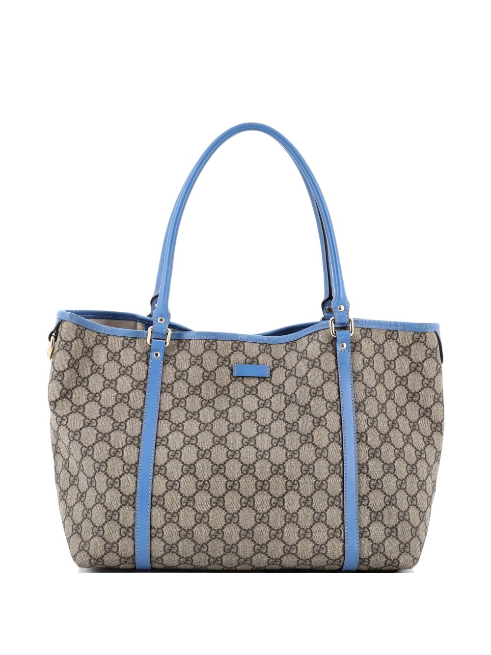Joy GG Coated Canvas with Leather Medium tote bag