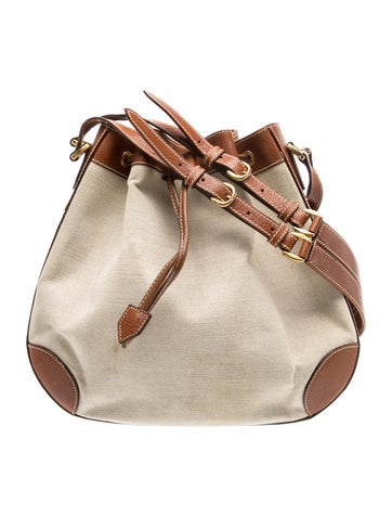 Canvas Bucket Bag