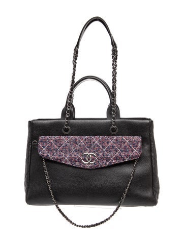 Tweed Coco Break Shopping Tote