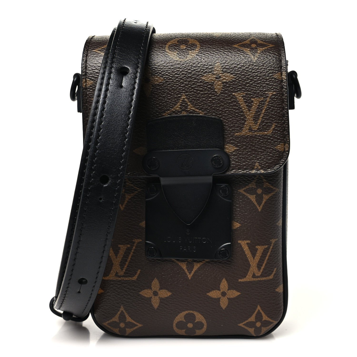 Louis Vuitton Monogram S Lock Vertical Wearable Wallet