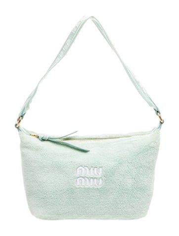 Terry Cloth Shoulder Bag