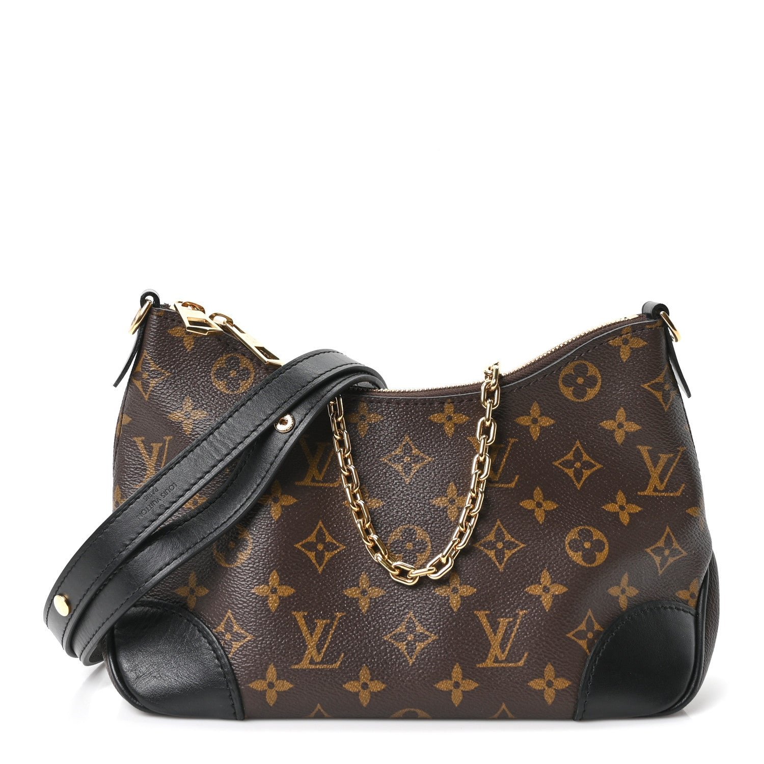 Louis Vuitton Monogram Boulogne NM Black