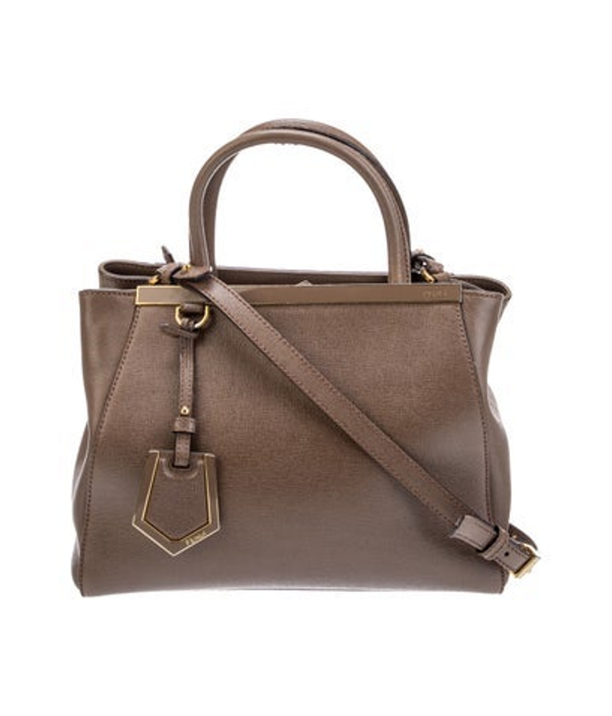 Fendi Leather Top Handle Bag