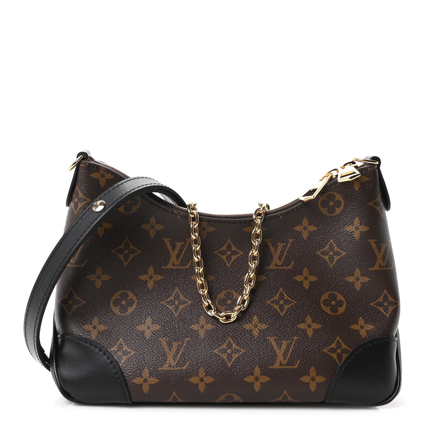 Louis Vuitton Monogram Boulogne NM Black