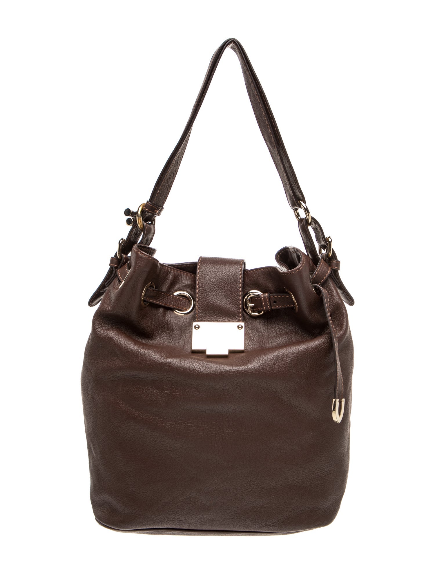 Leather Bucket Bag