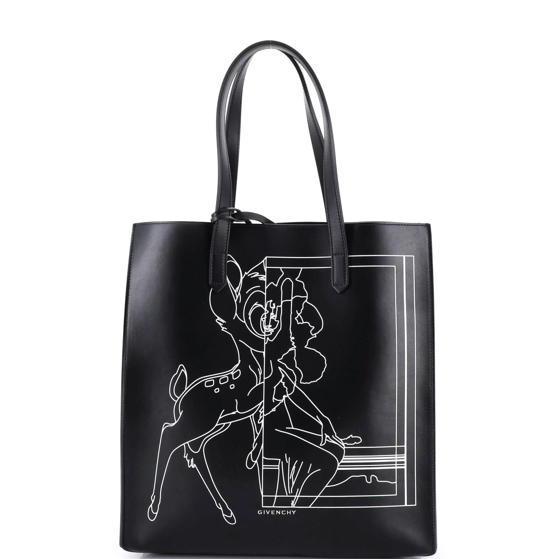 Leather tote