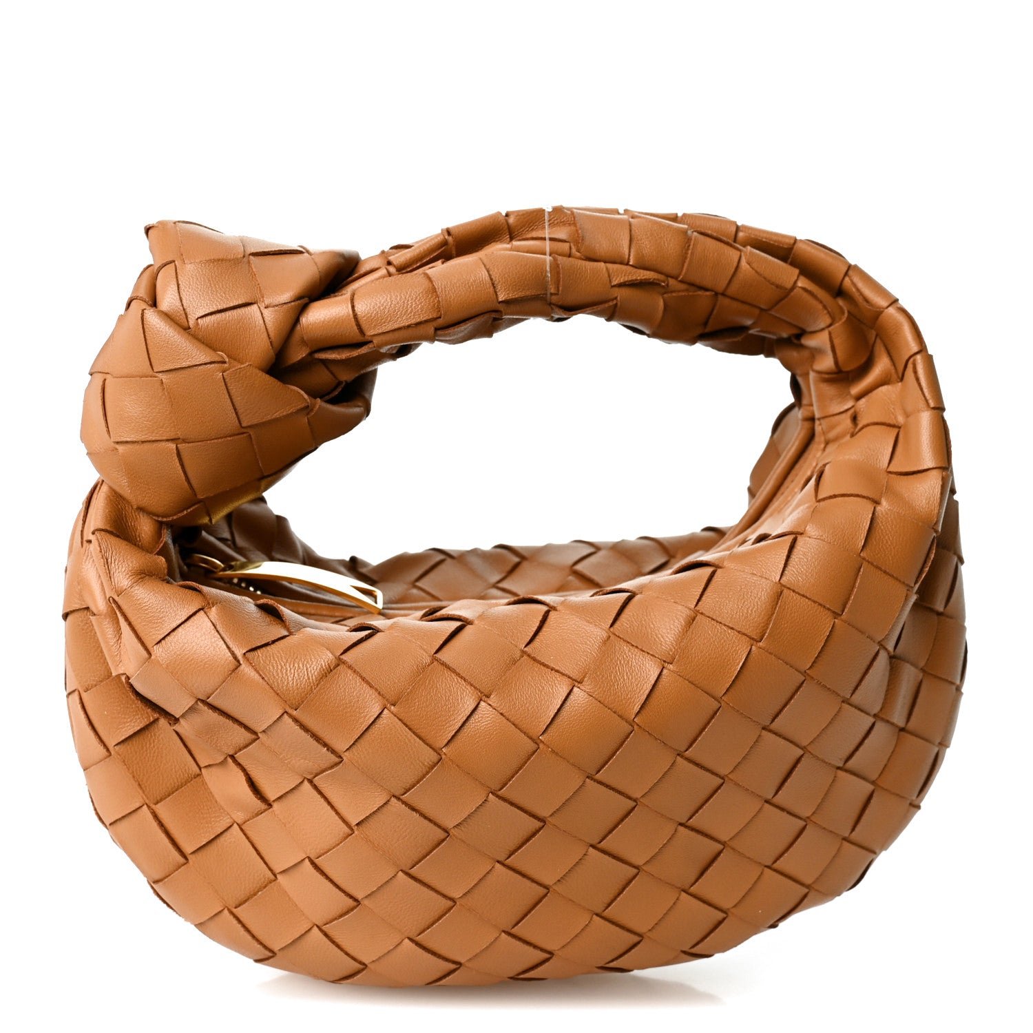 Bottega Veneta Bottega Veneta Nappa Intrecciato Mini Jodie Caramel