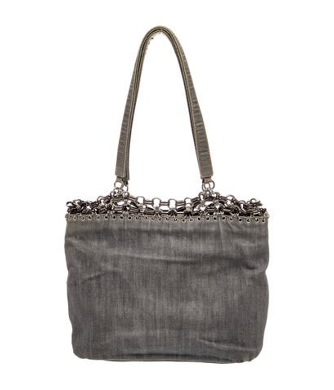 Emilio Pucci Pucci Denim Shoulder Bag