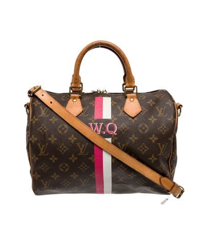 Louis Vuitton Vuitton Lv Monogram Speedy Bandouliere 30