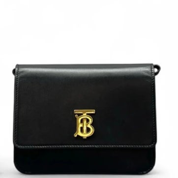 Calfskin Square TB Monogram Crossbody Mini