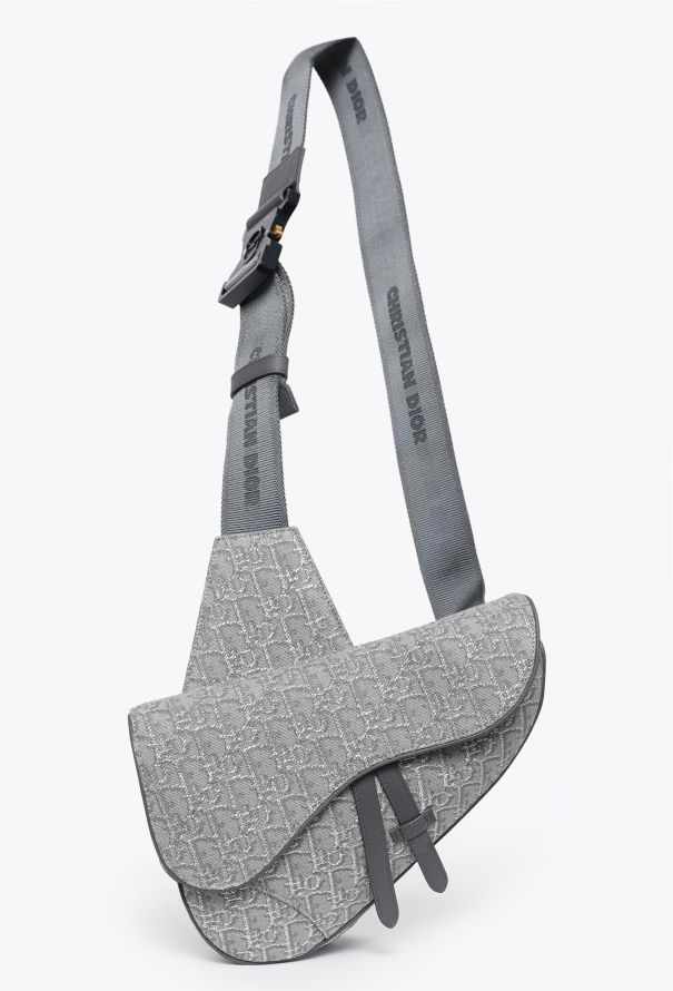 Dior 2021 Men's Resort Oblique Saddle Bag