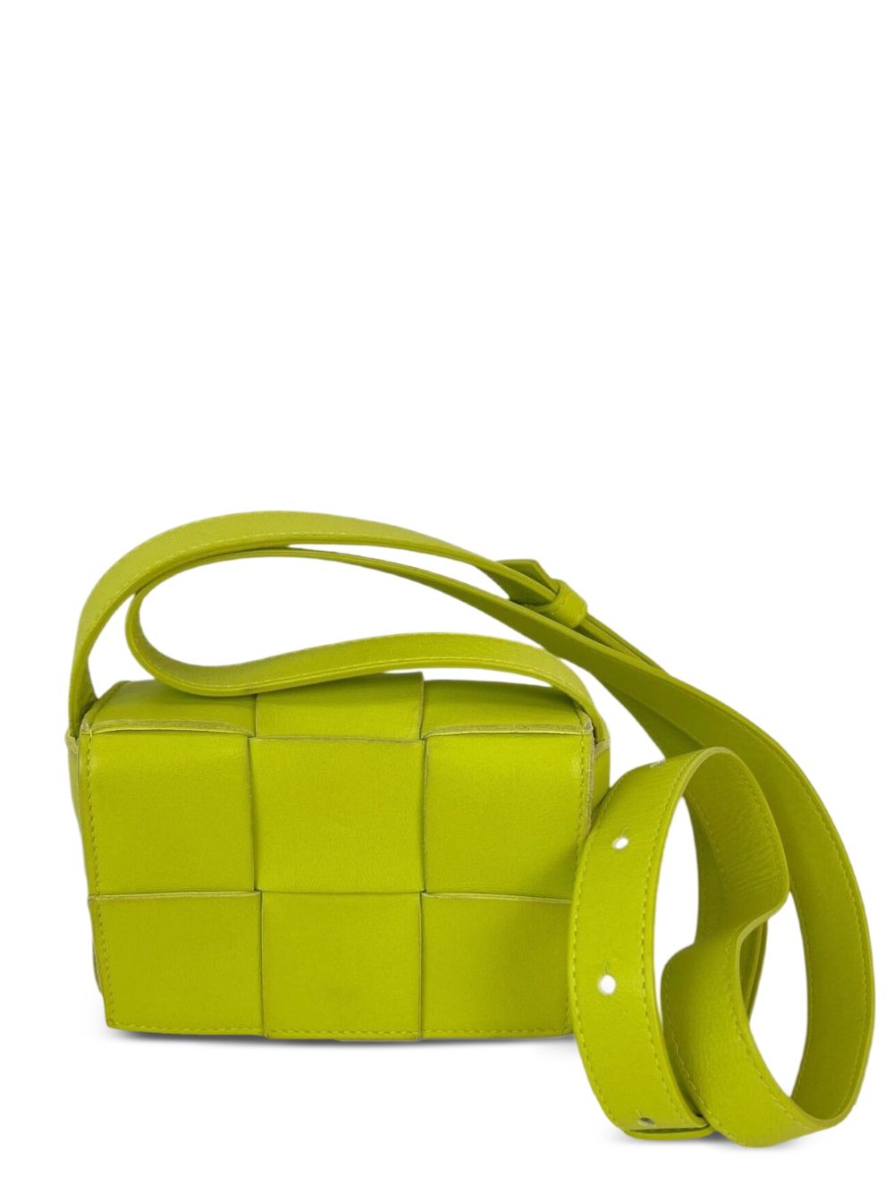 Bottega Veneta mini Intrecciato Cassette leather cross body bag
