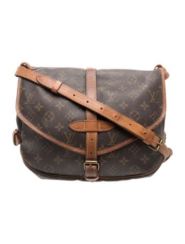 Louis Vuitton LV Monogram Saumur MM Vintage