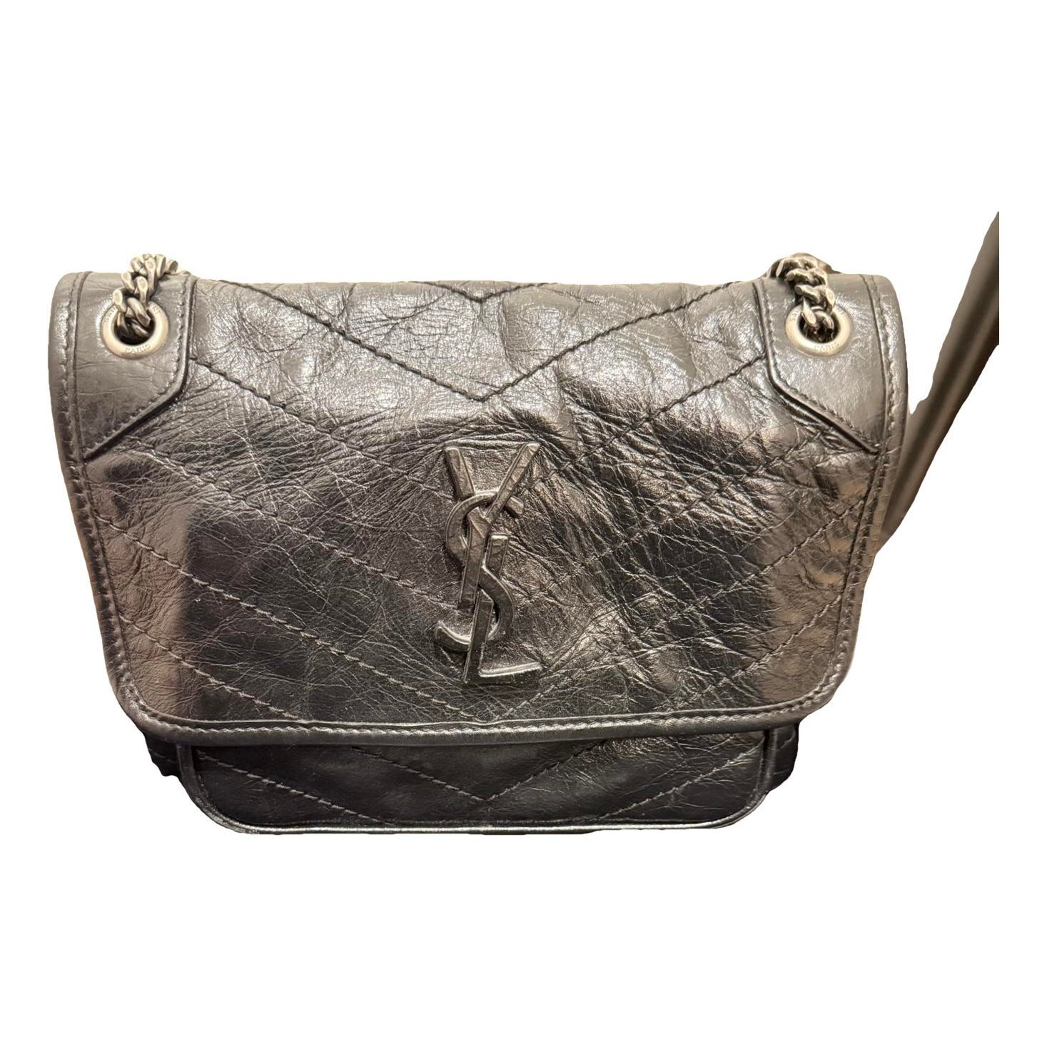 Niki leather crossbody bag