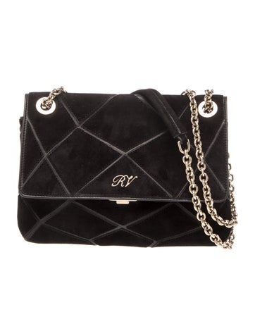Roger Vivier Suede Shoulder Bag