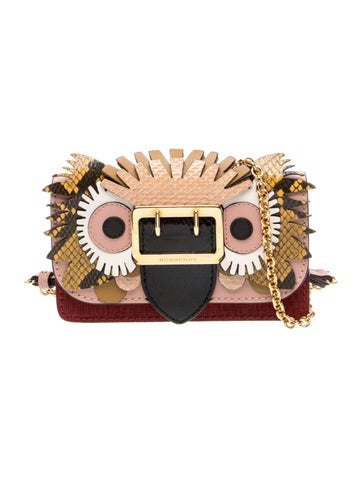 Leather Exotic Beast Applique Owl