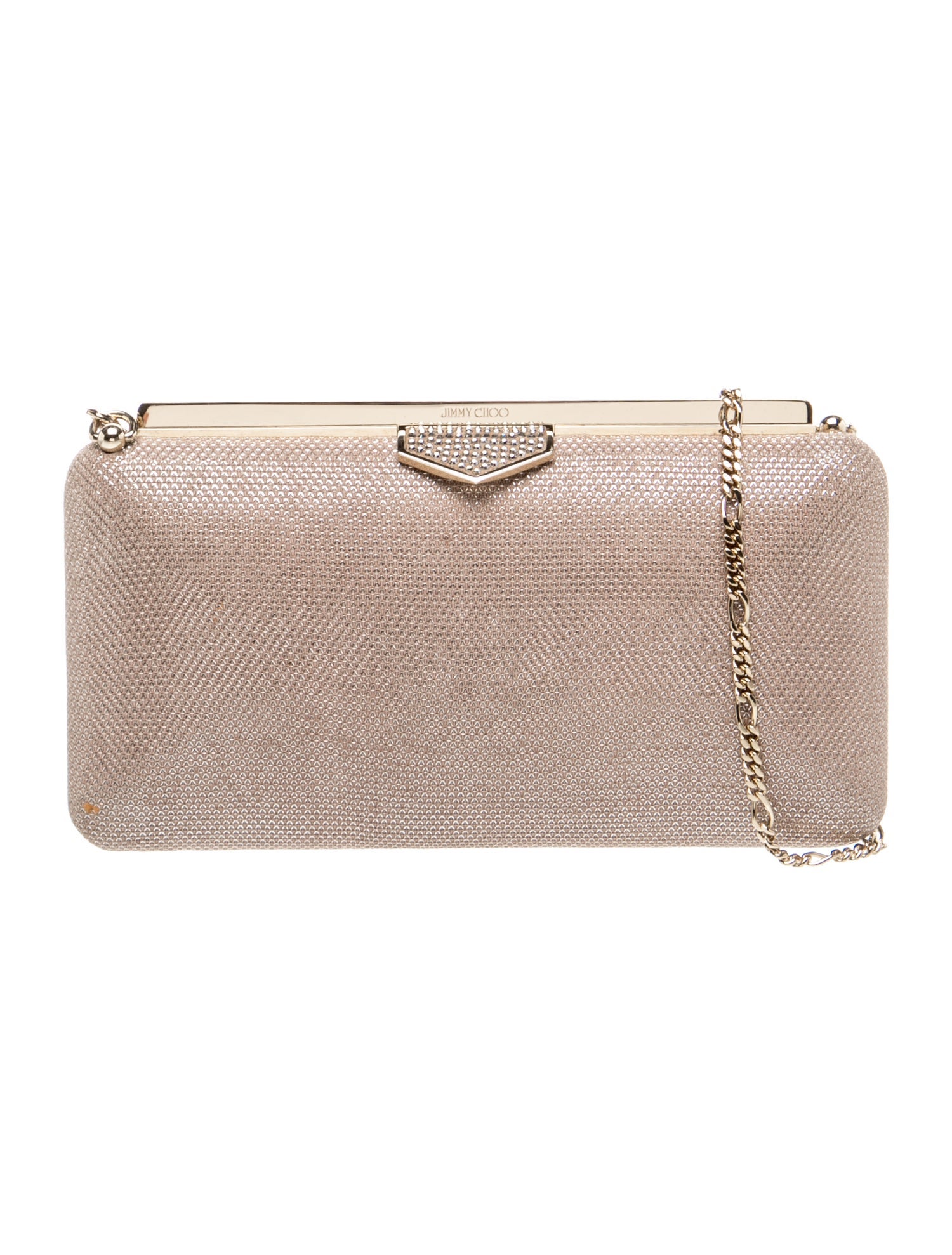 Jimmy Choo Canvas Clutch
