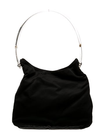 Prada Tessuto Nylon Shoulder Bag Vintage