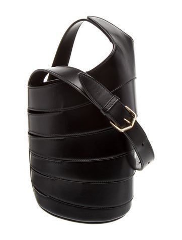 Alaia Leather Bucket Bag