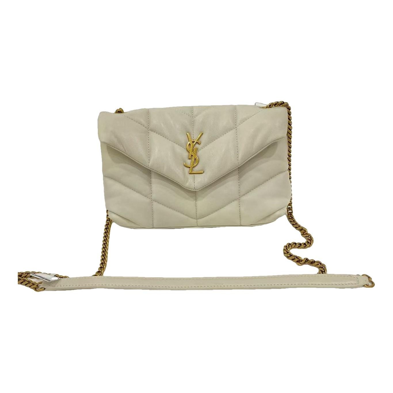 Loulou Puffer leather crossbody bag
