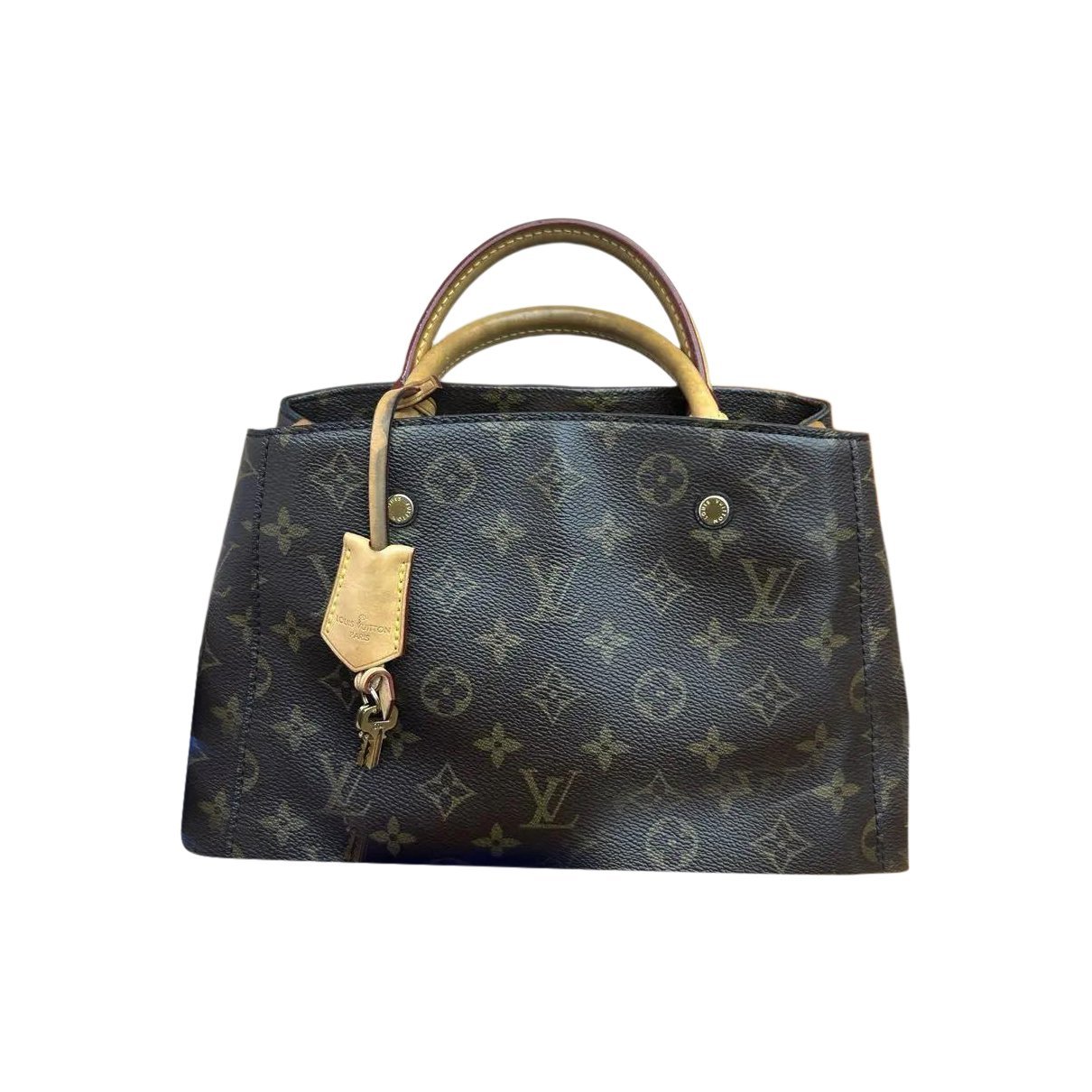 Montaigne vinyl handbag